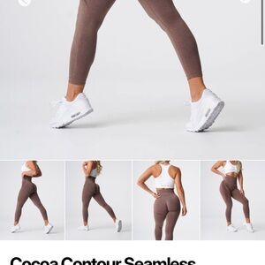 NVGTN Cocoa Contour Seamless Leggings